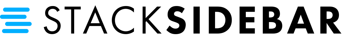 The Stack Sidebar